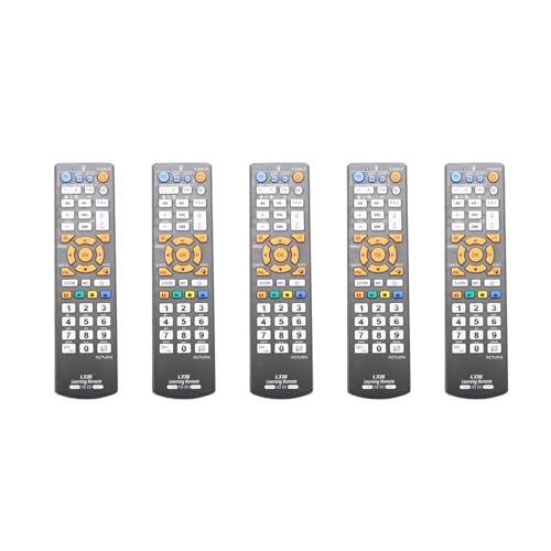 Ficher 5X Universal Smart Remote Control Controller mit Lernfunktion für TV SAT CBL von Ficher