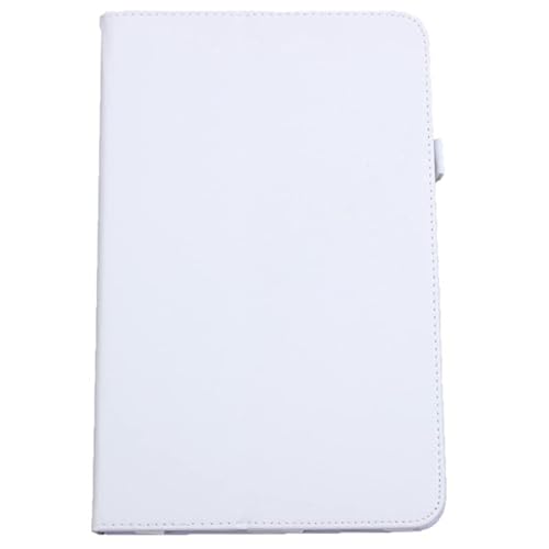 Ficher Flip Ledertasche für Galaxy Tab A 10.1 / T580 Weiß von Ficher