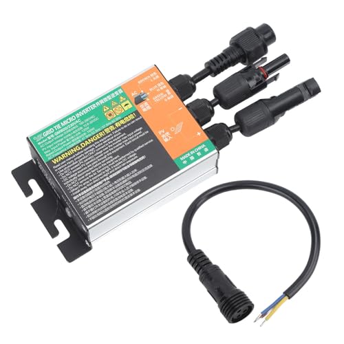 Fictory 600 W Sinuswellen-Solar-Wechselrichter, Spannungsschutz, Aluminiumlegierung, AC 220 V Fictory 600 W Sinuswellen-Solar-Wechselrichter, Spannungsschutz, Aluminiumlegierung, AC 220 V von Fictory