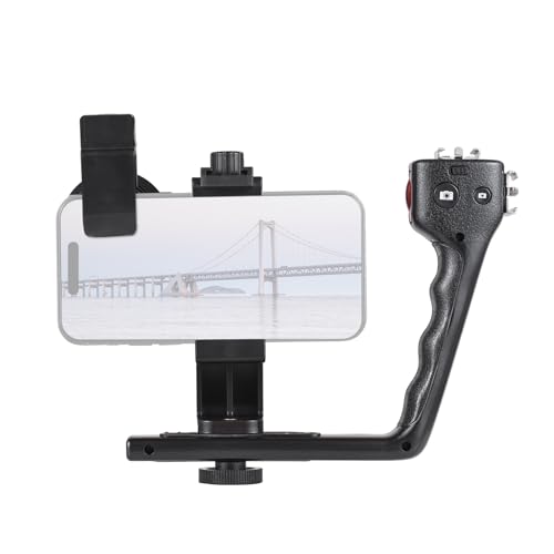 Fictory Handstabilisator mit verstellbarem Clip, ergonomischer Griff, BT-Fernbedienung, Makro-Objektiv Fictory Handstabilisator mit verstellbarem Clip, ergonomischer Griff, BT-Fernbedienung, Makro-Objektiv von Fictory