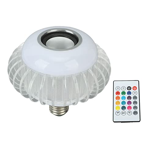 Fictory Intelligente LED-Glühbirne mit Bluetooth-Lautsprecher, Farbwechsel, Fernbedienung, langlebig Fictory Intelligente LED-Glühbirne mit Bluetooth-Lautsprecher, Farbwechsel, Fernbedienung, langlebig von Fictory