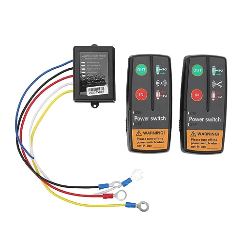 Fictory Kabellose Seilwinde Remote Kit, einfache Steuerung für ATV, LKW, SUV, langlebiges Design Fictory Kabellose Seilwinde Remote Kit, einfache Steuerung für ATV, LKW, SUV, langlebiges Design von Fictory