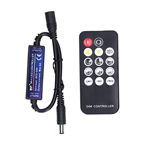 Fictory LED-Dimmer-Controller, einstellbare Helligkeit, bequeme Fernbedienung, kein Schweißen erforderlich Fictory LED-Dimmer-Controller, einstellbare Helligkeit, bequeme Fernbedienung, kein Schweißen erforderlich von Fictory