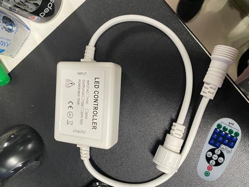 Fictory LED-Lichterketten-Controller, kabellose Fernbedienung, Timer-Einstellung, energiesparend Fictory LED-Lichterketten-Controller, kabellose Fernbedienung, Timer-Einstellung, energiesparend von Fictory