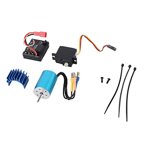 Fictory RC Car Brushless Motor Kit, Enhance Speed and Control, Durable Alloy and Plastic, Ideal for 1/16 Models Fictory RC Car Brushless Motor Kit, Enhance Speed and Control, Durable Alloy and Plastic, Ideal for 1/16 Models von Fictory