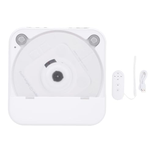 Fictory Tragbarer Bluetooth-CD-Player, kabellose Musikwiedergabe, bequem mit Fernbedienung, ganztägiger Akkubetrieb von Fictory
