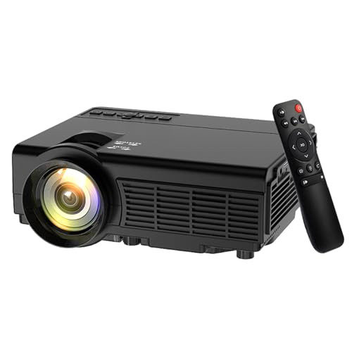 Fictory Tragbarer Smart-Projektor, 1080P Klarheit, einfache Einrichtung, erschwingliche Heimkino-Lösung von Fictory