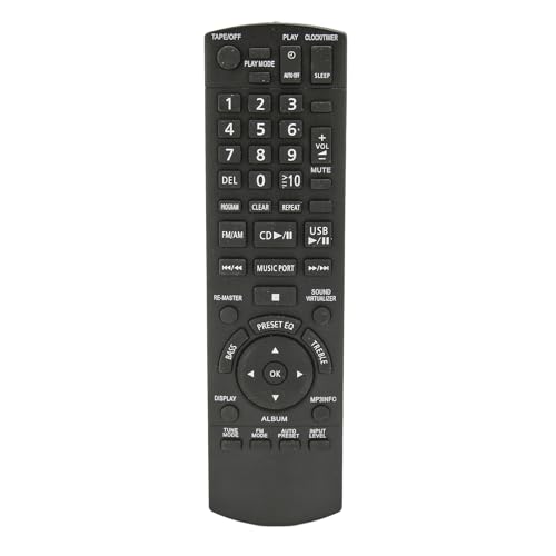 Fictory Universelle Audio-Fernbedienung, einfacher Ersatz für N2QAYB00008, langlebiges ABS, bequemer Griff Fictory Universelle Audio-Fernbedienung, einfacher Ersatz für N2QAYB00008, langlebiges ABS, bequemer Griff von Fictory