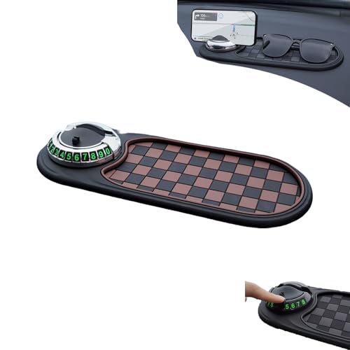 Ficugxd Multifunktions-Auto-Anti-rutsch-Matte,multifunktionale Auto-Anti-rutsch-Matte,deloyye Handy Halterung,biohofer Handyhalterung,360° Rotatable Non-Slip Dashboard Mat with Parking Number-B Ficugxd Multifunktions-Auto-Anti-rutsch-Matte,multifunktionale Auto-Anti-rutsch-Matte,deloyye Handy Halterung,biohofer Handyhalterung,360° Rotatable Non-Slip Dashboard Mat with Parking Number-B von Ficugxd
