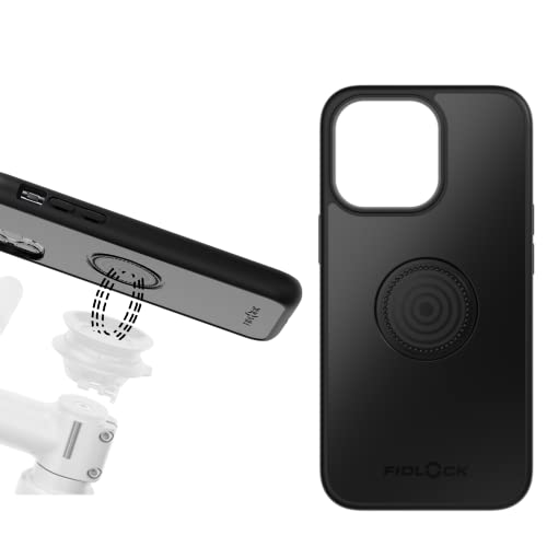Fidlock Vacuum Smartphone Case Schwarz - Innovative Vakuum-magnetische Smartphone Hülle, Größe One Size - Farbe Apple iP von Fidlock