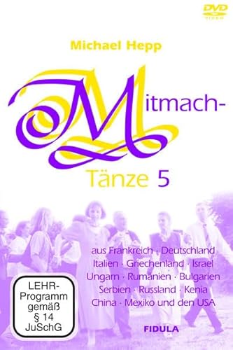 Mitmachtänze 5 - DVD: Tänze leichter lernen von Fidula - Verlag