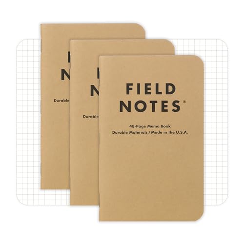 Field Notes Kraft-Graph 3er-Pack von Field Notes