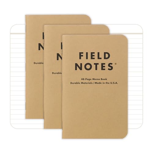 Field Notes Kraftpapier, liniert, 3er-Pack Field Notes Kraftpapier, liniert, 3er-Pack von Field Notes