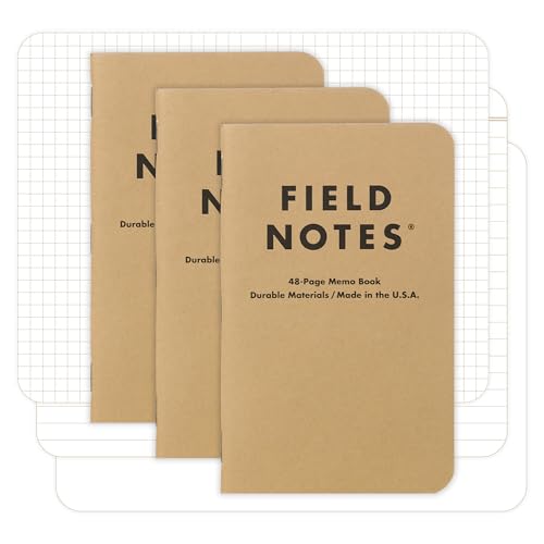 Field Notes Notizbuch, sortiert, 3er-Pack von Field Notes