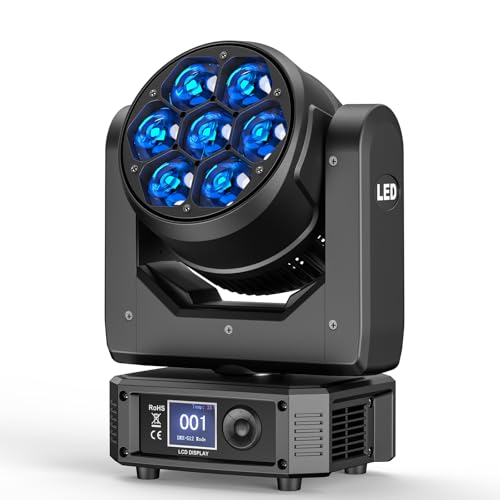 Moving Head LED 7X40W Bühnenlicht Strahler dmx RGBW mit Zoomfunktion Wash Effekt für Hochzeits Disco DJ Party Strahler Bühnenbeleuchtung Discolicht Party lichter lichteffekte Moving Head LED 7X40W Bühnenlicht Strahler dmx RGBW mit Zoomfunktion Wash Effekt für Hochzeits Disco DJ Party Strahler Bühnenbeleuchtung Discolicht Party lichter lichteffekte von Fieryzeal