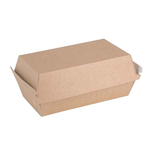 Fiesta Green FB666 Kompostierbare Lebensmittelboxen, 85 x 172 x 92 mm, 200 Stück von Fiesta Green