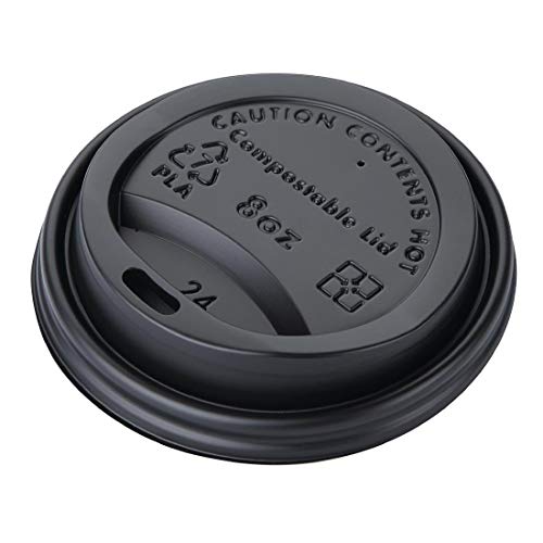 Fiesta Green Kompostierbare Kaffeetassen-Deckel, 225 ml, 50 Stück von Fiesta Green