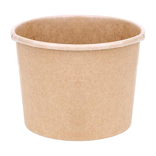 Fiesta Green Kompostierbare Suppenbehälter, 98 mm, 340 ml, 500 Stück von Fiesta Green