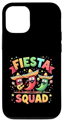 Cinco de Mayo Fiesta Squad Chili Peppers Mexikanische Party Vibes Hülle für iPhone 12/12 Pro Cinco de Mayo Fiesta Squad Chili Peppers Mexikanische Party Vibes Hülle für iPhone 12/12 Pro von Fiesta Squad Chili Pepper Cinco de Mayo Funny Tees