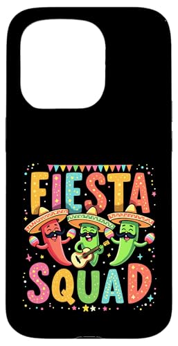 Cinco de Mayo Fiesta Squad Chili Peppers Mexikanische Party Vibes Hülle für iPhone 15 Pro Cinco de Mayo Fiesta Squad Chili Peppers Mexikanische Party Vibes Hülle für iPhone 15 Pro von Fiesta Squad Chili Pepper Cinco de Mayo Funny Tees
