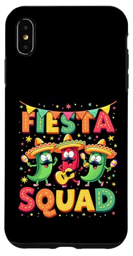 Cinco de Mayo Fiesta Squad Chili Peppers Mexikanische Party Vibes Hülle für iPhone XS Max Cinco de Mayo Fiesta Squad Chili Peppers Mexikanische Party Vibes Hülle für iPhone XS Max von Fiesta Squad Chili Pepper Cinco de Mayo Funny Tees