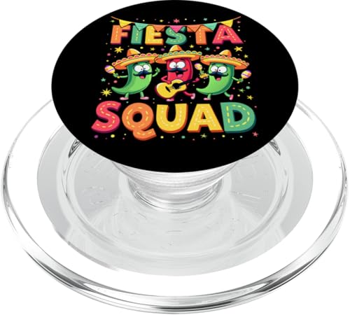 Cinco de Mayo Fiesta Squad Chili Peppers Mexikanische Party Vibes PopSockets PopGrip für MagSafe Cinco de Mayo Fiesta Squad Chili Peppers Mexikanische Party Vibes PopSockets PopGrip für MagSafe von Fiesta Squad Chili Pepper Cinco de Mayo Funny Tees