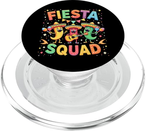Cinco de Mayo Fiesta Squad Chili Peppers Mexikanische Party Vibes PopSockets PopGrip für MagSafe Cinco de Mayo Fiesta Squad Chili Peppers Mexikanische Party Vibes PopSockets PopGrip für MagSafe von Fiesta Squad Chili Pepper Cinco de Mayo Funny Tees