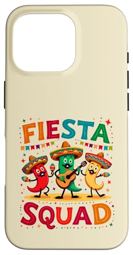 Fiesta Squad Chili Pepper Gitarre Maracas Cinco de Mayo Party Hülle für iPhone 16 Pro Fiesta Squad Chili Pepper Gitarre Maracas Cinco de Mayo Party Hülle für iPhone 16 Pro von Fiesta Squad Chili Pepper Cinco de Mayo Funny Tees