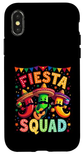 Fiesta Squad Chili Pepper Gitarre Maracas Cinco de Mayo Party Hülle für iPhone X/XS Fiesta Squad Chili Pepper Gitarre Maracas Cinco de Mayo Party Hülle für iPhone X/XS von Fiesta Squad Chili Pepper Cinco de Mayo Funny Tees
