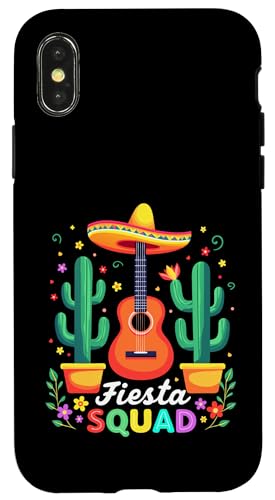 Fiesta Squad Chili Pepper Gitarre Maracas Cinco de Mayo Party Hülle für iPhone X/XS Fiesta Squad Chili Pepper Gitarre Maracas Cinco de Mayo Party Hülle für iPhone X/XS von Fiesta Squad Chili Pepper Cinco de Mayo Funny Tees