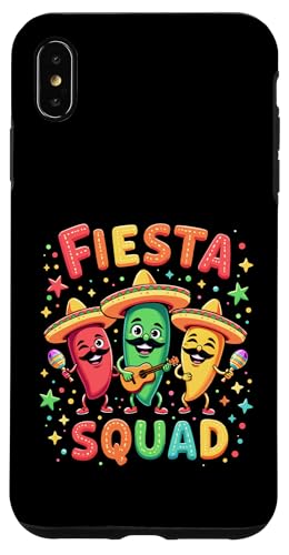 Fiesta Squad Chili Pepper Gitarre Maracas Cinco de Mayo Party Hülle für iPhone XS Max Fiesta Squad Chili Pepper Gitarre Maracas Cinco de Mayo Party Hülle für iPhone XS Max von Fiesta Squad Chili Pepper Cinco de Mayo Funny Tees
