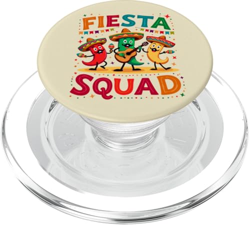 Fiesta Squad Chili Pepper Gitarre Maracas Cinco de Mayo Party PopSockets PopGrip für MagSafe Fiesta Squad Chili Pepper Gitarre Maracas Cinco de Mayo Party PopSockets PopGrip für MagSafe von Fiesta Squad Chili Pepper Cinco de Mayo Funny Tees