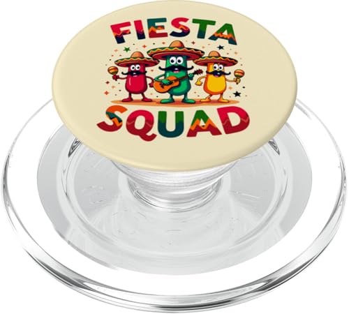 Fiesta Squad Chili Pepper Gitarre Maracas Cinco de Mayo Party PopSockets PopGrip für MagSafe Fiesta Squad Chili Pepper Gitarre Maracas Cinco de Mayo Party PopSockets PopGrip für MagSafe von Fiesta Squad Chili Pepper Cinco de Mayo Funny Tees