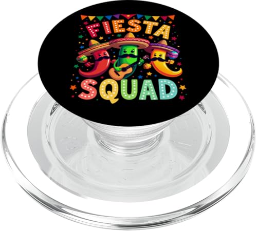 Fiesta Squad Chili Pepper Gitarre Maracas Cinco de Mayo Party PopSockets PopGrip für MagSafe Fiesta Squad Chili Pepper Gitarre Maracas Cinco de Mayo Party PopSockets PopGrip für MagSafe von Fiesta Squad Chili Pepper Cinco de Mayo Funny Tees