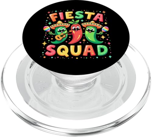 Fiesta Squad Chili Pepper Gitarre Maracas Cinco de Mayo Party PopSockets PopGrip für MagSafe Fiesta Squad Chili Pepper Gitarre Maracas Cinco de Mayo Party PopSockets PopGrip für MagSafe von Fiesta Squad Chili Pepper Cinco de Mayo Funny Tees