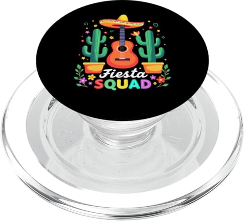 Fiesta Squad Chili Pepper Gitarre Maracas Cinco de Mayo Party PopSockets PopGrip für MagSafe Fiesta Squad Chili Pepper Gitarre Maracas Cinco de Mayo Party PopSockets PopGrip für MagSafe von Fiesta Squad Chili Pepper Cinco de Mayo Funny Tees
