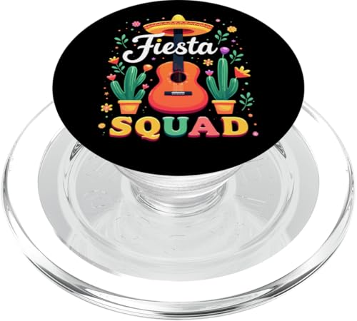 Fiesta Squad Chili Pepper Gitarre Maracas Cinco de Mayo Party PopSockets PopGrip für MagSafe Fiesta Squad Chili Pepper Gitarre Maracas Cinco de Mayo Party PopSockets PopGrip für MagSafe von Fiesta Squad Chili Pepper Cinco de Mayo Funny Tees