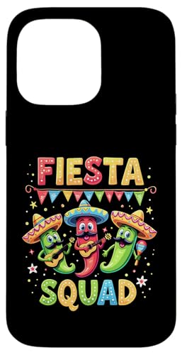Fiesta Squad Cinco de Mayo Familie passende mexikanische Party Hülle für iPhone 14 Pro Max Fiesta Squad Cinco de Mayo Familie passende mexikanische Party Hülle für iPhone 14 Pro Max von Fiesta Squad Chili Pepper Cinco de Mayo Funny Tees