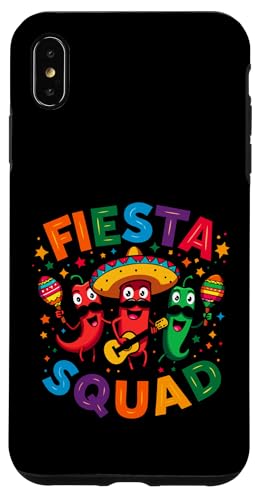 Lustige Chili Peppers Fiesta Squad Cinco de Mayo Mexikanische Party Hülle für iPhone XS Max Lustige Chili Peppers Fiesta Squad Cinco de Mayo Mexikanische Party Hülle für iPhone XS Max von Fiesta Squad Chili Pepper Cinco de Mayo Funny Tees