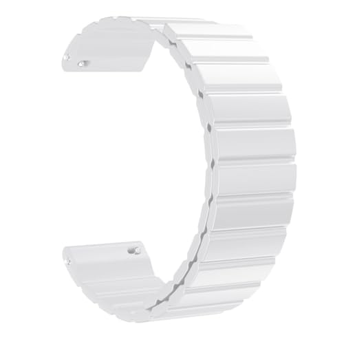 FiiMoo Ersatzarmband Kompatibel mit Garmin Venu 3/2, Forerunner 265/255, Vivoactive 4 - 22mm Magnetisches Uhrenarmband, Verstellbar - Weiß FiiMoo Ersatzarmband Kompatibel mit Garmin Venu 3/2, Forerunner 265/255, Vivoactive 4 - 22mm Magnetisches Uhrenarmband, Verstellbar - Weiß von FiiMoo