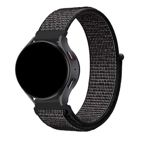FiiMoo Ersatzarmband Kompatibel mit Huawei Watch GT 3 42mm/GT 3 Pro 43mm/Watch GT 2 42mm/Watch 2 /Watch 2 Pro/Huawei Watch Fit 2 Armband, 20mm Nylon Uhrenarmband für Honor Watch Magic 2 42mm-Schwarz von FiiMoo