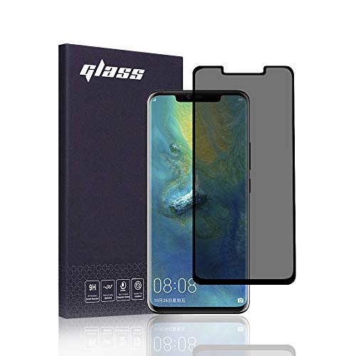 FiiMoo Privacy Schutzfolie Kompatibel mit Huawei Mate 20 Pro, [3D-Vollabdeckung][Case Friendly], Privacy Schutzfolie Anti-Spy Displayschutzglas für Mate 20 Pro von FiiMoo