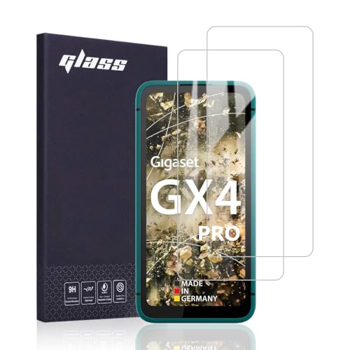 FiiMoo Schutzfolie Kompatibel mit Gigaset GX4 Pro, [2 Stück], Schutzfolie, Displayschutz, für Panzerglasfolie Displayschutz, Einfache Installation Gehärtetem Glas Displayschutz für Gigaset GX4 Pro von FiiMoo