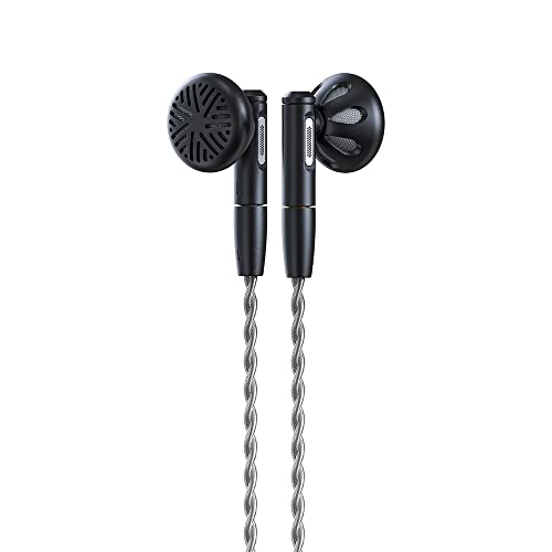 FiiO FF5 Dynamic Driver In-Ear-Kopfhörer auf Karbonbasis, klarer Klang und breiter Soundstage mit 3,5 mm/4,4 mm MMCX-Kabel, Aluminiumgehäuse von FiiO