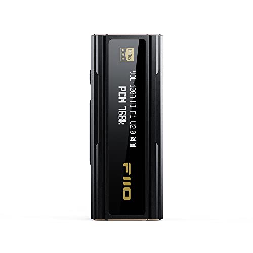 FiiO KA5 tragbarer DAC und Kopfhörerverstärker mit OLED-Display und 3,5mm sowie 4,4 mm symmetrischem Kopfhörerausgang von FiiO