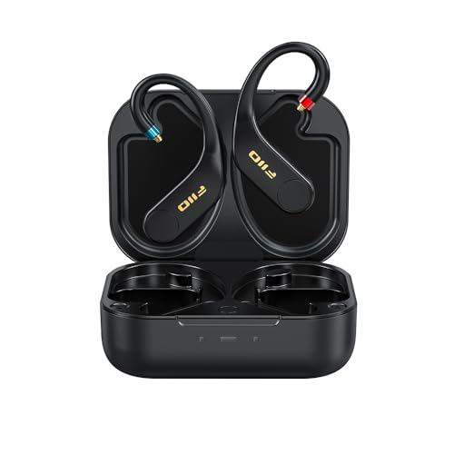 FiiO UTWS5 2025 True Wireless Bluetooth Earbuds Hook & Headphone Amp for IEMs, AK4332 DAC, Hi-Res 96kHz/24bit LDAC -MMCX/0.78 2pins Connector, 10-Band PEQ, 20H Battery Life (MMCX) von FiiO