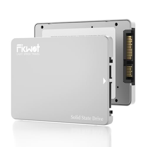 Fikwot FX812 Pro 1TB SATA III SSD mit DRAM Cache, 3D NAND TLC, bis zu 560 MB/s, kontinuierliches Schreiben ohne Verlangsamung, kompatibel mit Laptop und PC -Desktop von Fikwot