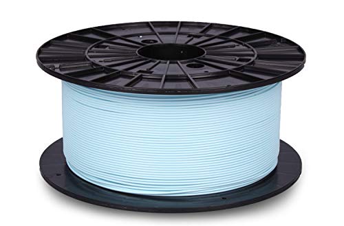 Filament PM PLA+ 1.75 mm, 1 kg Spule, 3D Drucker Filament, Passend für die Meisten FDM 3D Drucker, Baby Blue von Filament PM