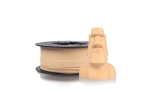 Filament PM PLA+ 1.75 mm, 1 kg Spule, 3D Drucker Filament, Passend für die Meisten FDM 3D Drucker (Desert Beige) von Filament PM