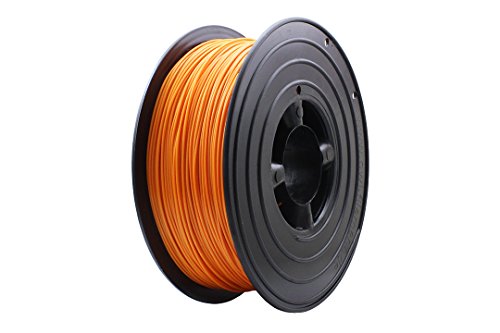 1kg 3D Filament PLA PET ABS TPU 1,75mm 1000g 1.75mm Vakuumiert inkl. Silicapad viele Farben (Orange, PLA) von Filamentwerk